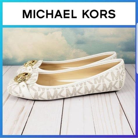 vanilla acorn michael kors|Michael Kors vanilla flats 8m.